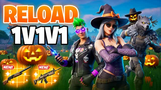 🤯 CRAZY NEWGEN FFA (🎃 UPDATE) — Fortnite Creative map cover art