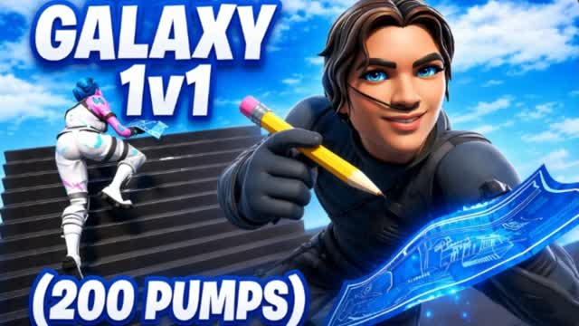 galaxy 1v1 — Fortnite Creative map