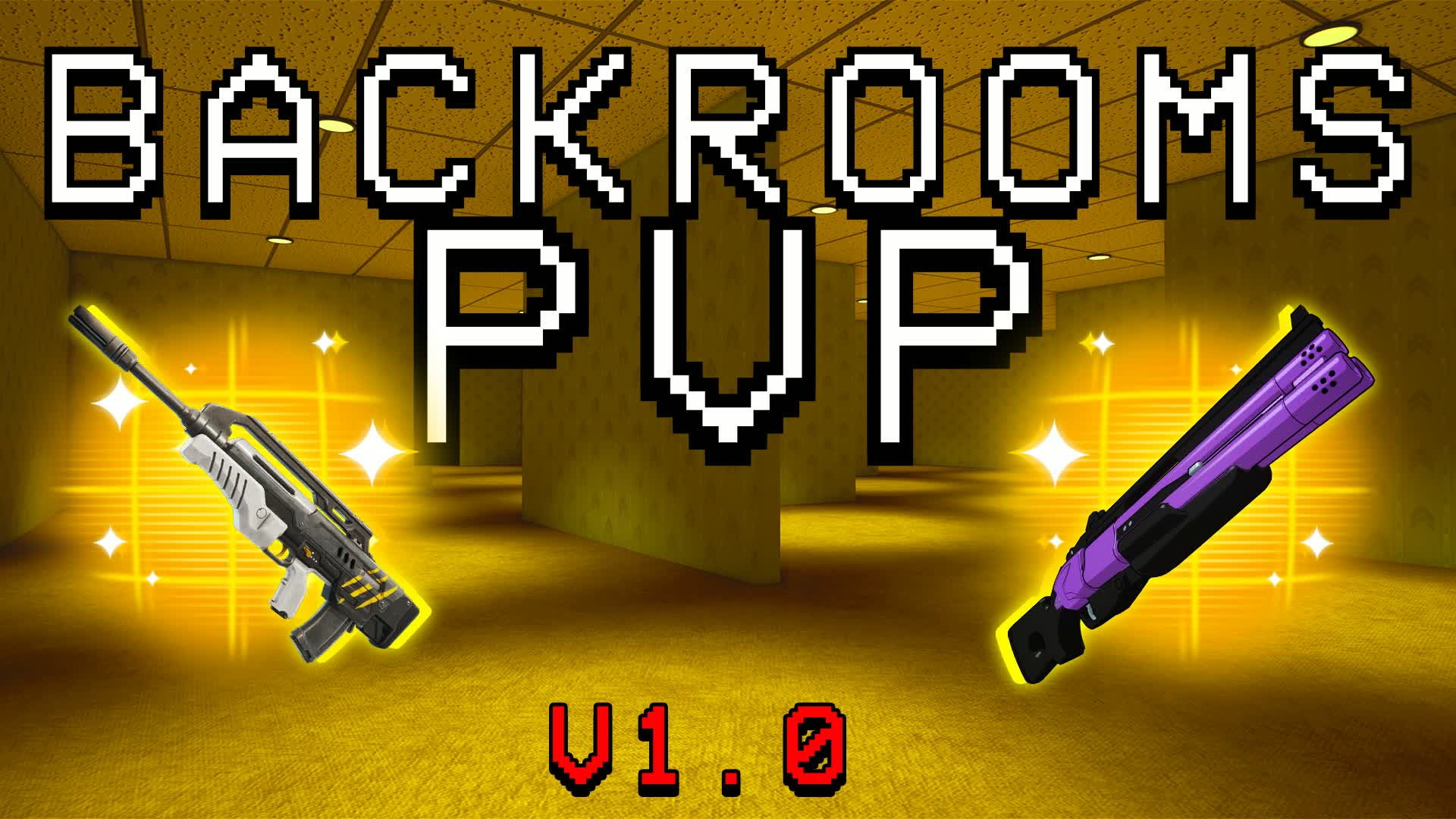 BACKROOMS PVP 🟨 THE BACKROOMS — Fortnite Creative map