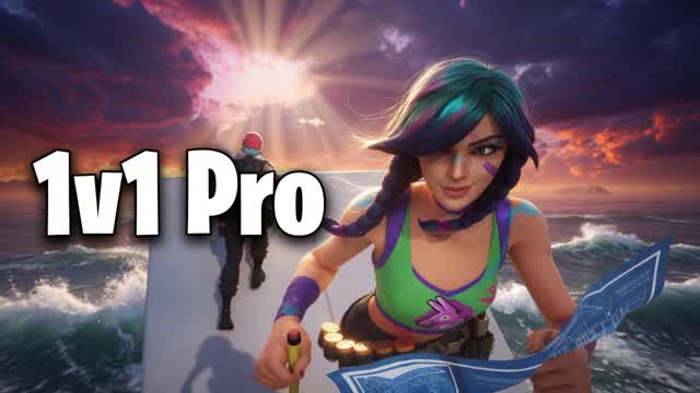 1V1 FIGHT MAP — Fortnite Creative map cover art