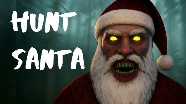 SURVIVE SANTA IN THE WOODS — Fortnite Creative map cover art