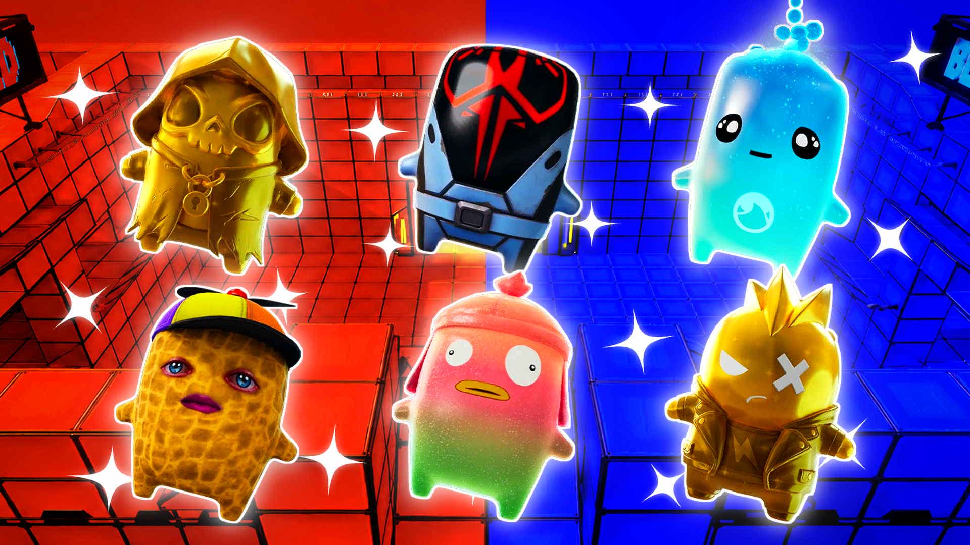 RED VS BLUE SPEED RIFT 🔴🔵 — Fortnite Creative map