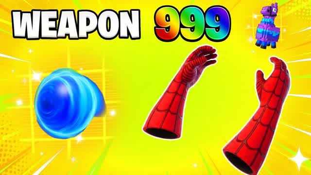 COOL SPIDER-MAN GUN GAME🎯 — Fortnite Creative map