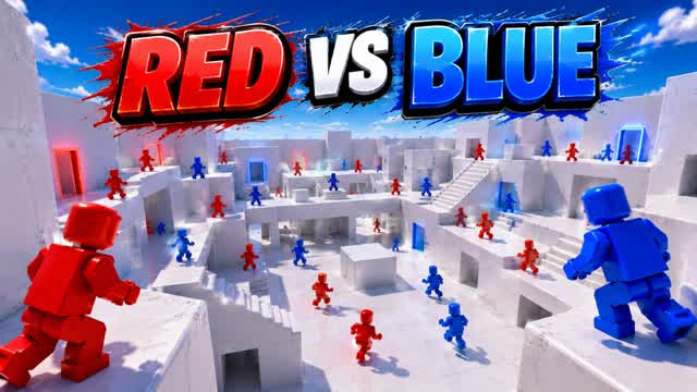 RED VS BLUE RVB GAMES — Fortnite Creative map
