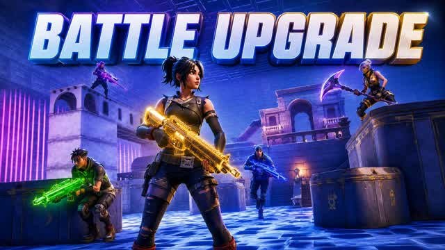 Battle Upgrade — Fortnite Creative map cover art