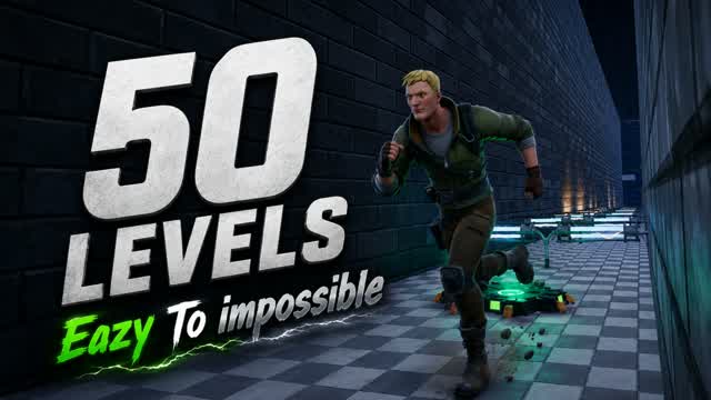 باركور 50 مرحله🤩[KV1] [4333] — Fortnite Creative map