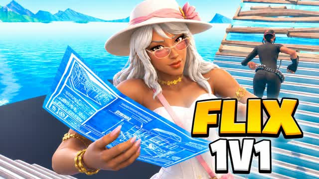 1V1 BUILD FIGHT {FLIX} — Fortnite Creative map cover art