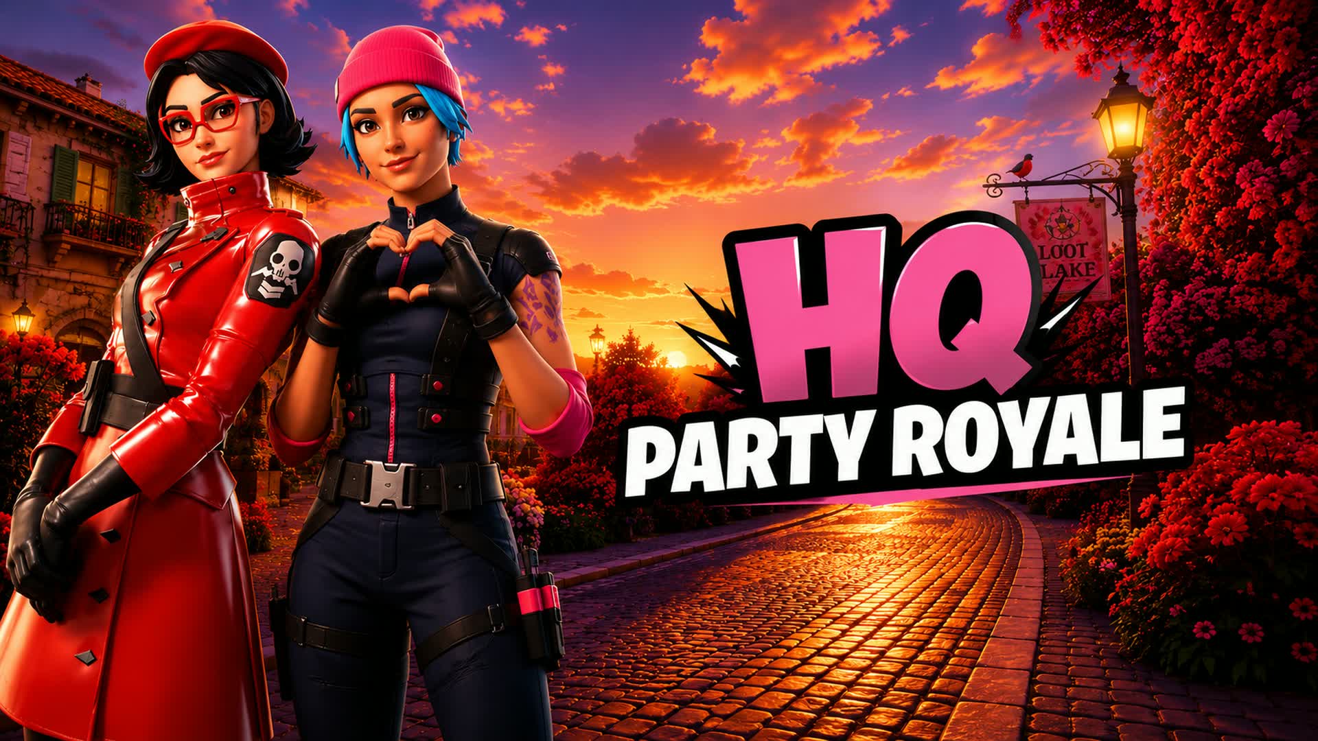 HQ PARTY ROYALE 2.0 — Fortnite Creative map