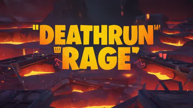 RaGe DEATHRUN — Fortnite Creative map cover art