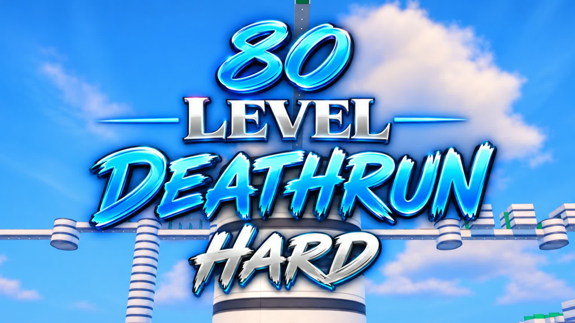 80 LEVEL DEATHRUN HARD — Fortnite Creative map
