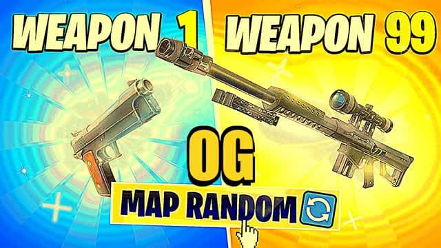 GUN GAMES🔫OG🎯8 MAPS😎 — Fortnite Creative map