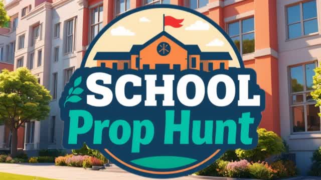 School【Prop Hunt】 — Fortnite Creative map cover art