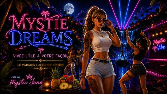 Mystie Dreams — Fortnite Creative map cover art