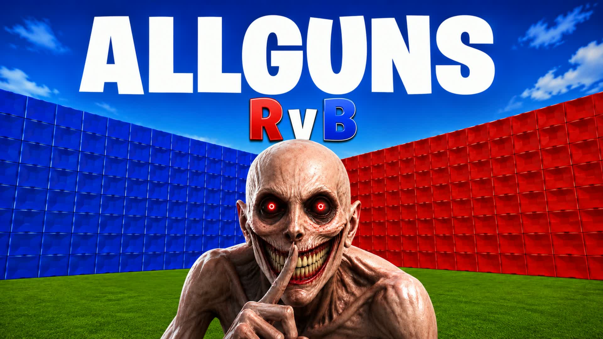 BATTLE ALLGUNS RVB MODE — Fortnite Creative map