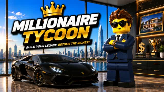 BRICK MILLIONAIRE TYCOON — Fortnite Creative map