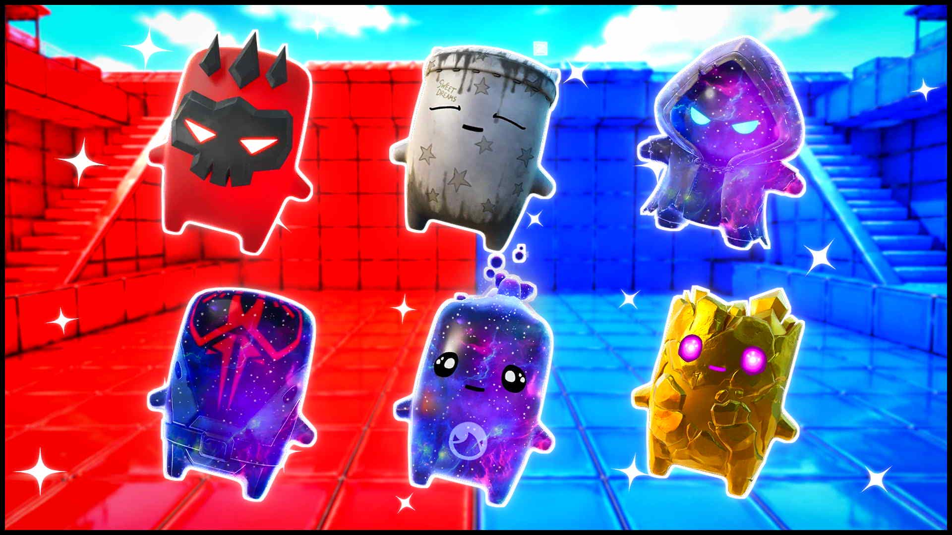 RED VS BLUE POWER SHIFT 🔴🔵 — Fortnite Creative map