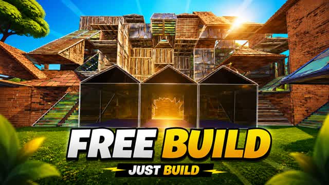 FREE BUILD ✨ JUST BUILD — Fortnite Creative map