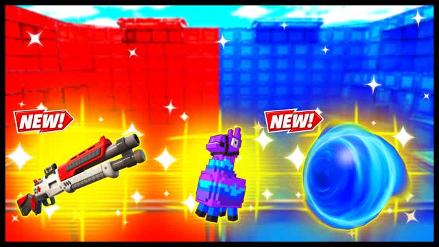 RED VS BLUE PATIENT LOCK 🔴🔵 — Fortnite Creative map