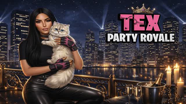 TEX PARTY ROYALE 2.0 — Fortnite Creative map cover art