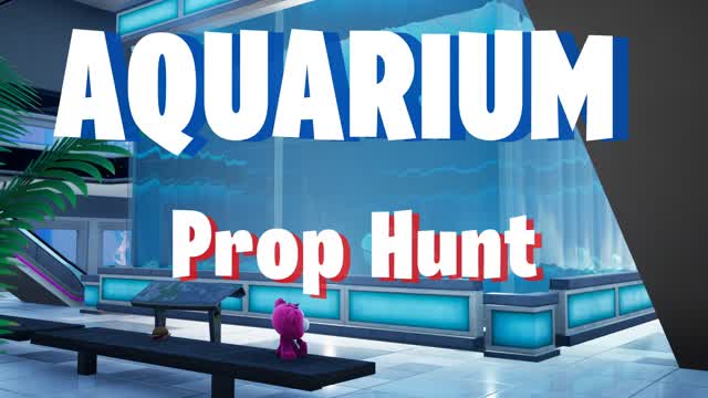 Aquarium Prop Hunt — Fortnite Creative map cover art