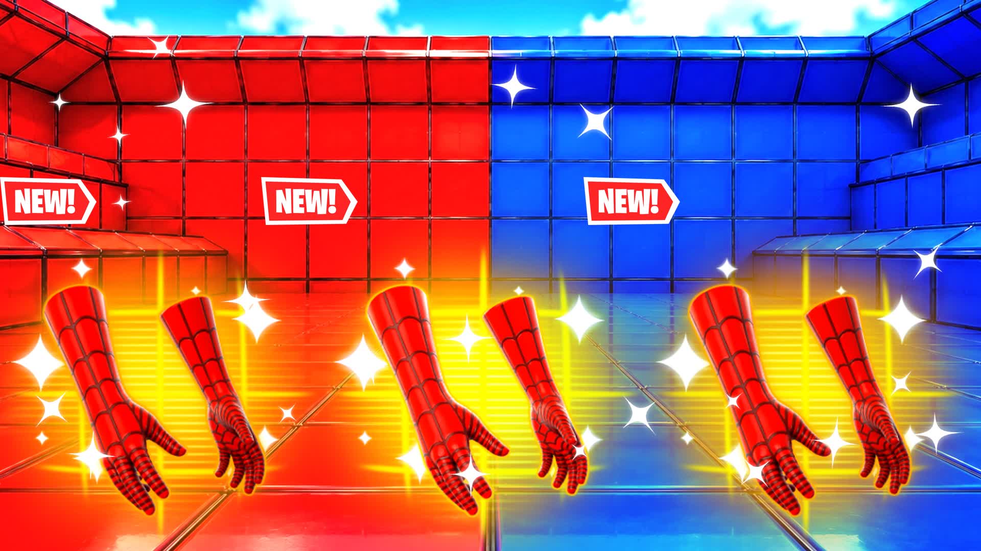 RED VS BLUE SWINGPOINT 🔴🔵 — Fortnite Creative map