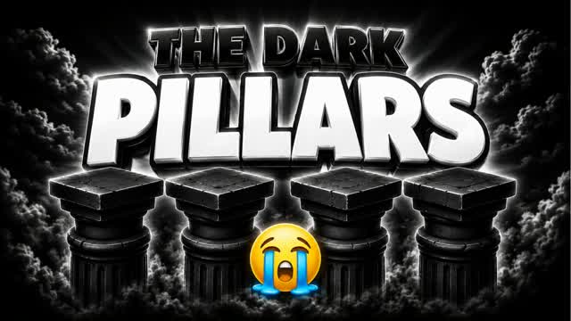 THE DARK PILLARS — Fortnite Creative map cover art