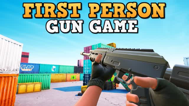 FIRST PERSON GUN GAME — Fortnite Creative map cover art
