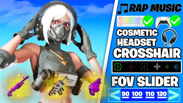 Rap Music FFA 🎵 — Fortnite Creative map cover art
