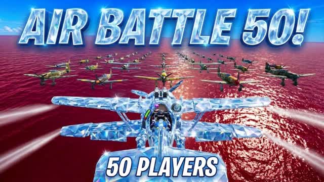 Air Battle 50 — Fortnite Creative map
