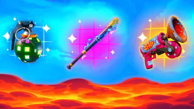 BASEBALL RING - FREE FOR ALL — Fortnite Creative map cover art