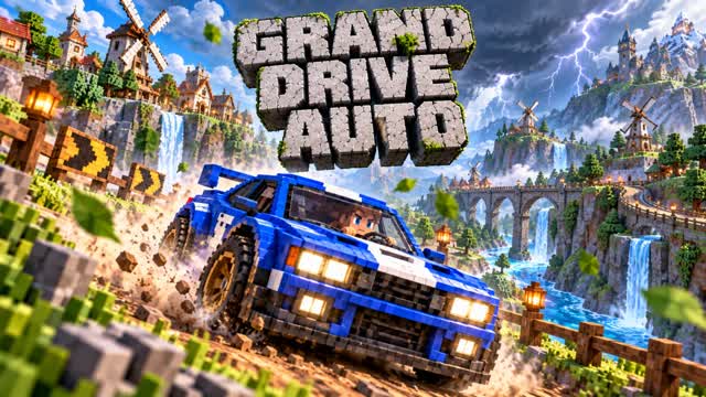 MINECRAFT DREAM MOTOR EMPIRE 👑🚗 — Fortnite Creative map cover art