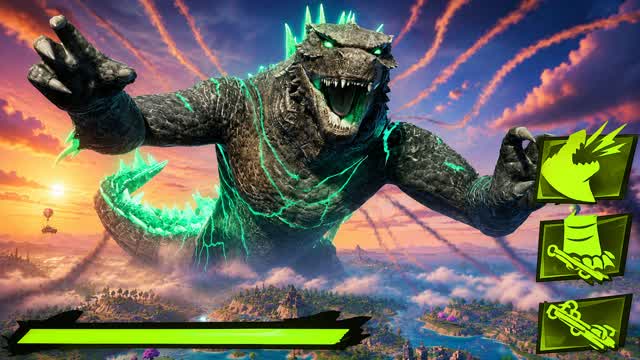 GODZILLA SURVIVAL CITY — Fortnite Creative map