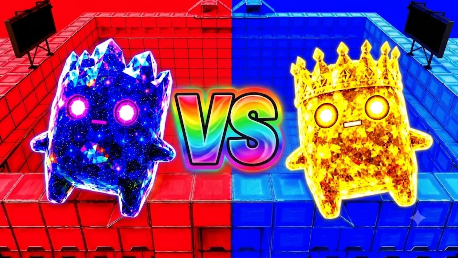 NEW CRAZY RED VS BLUE ANKLE LOCK — Fortnite Creative map