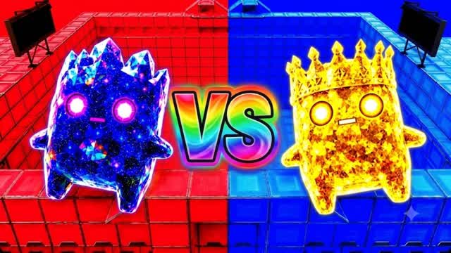 NEW CRAZY RED VS BLUE ANKLE LOCK — Fortnite Creative map cover art