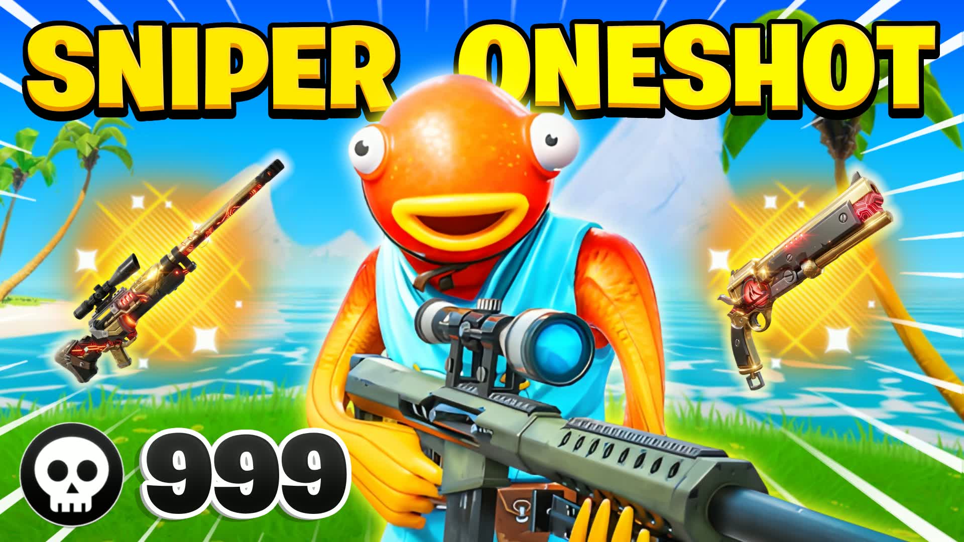 SUPER SNIPER ONE SHOT [PVP] 🎯 — Fortnite Creative map