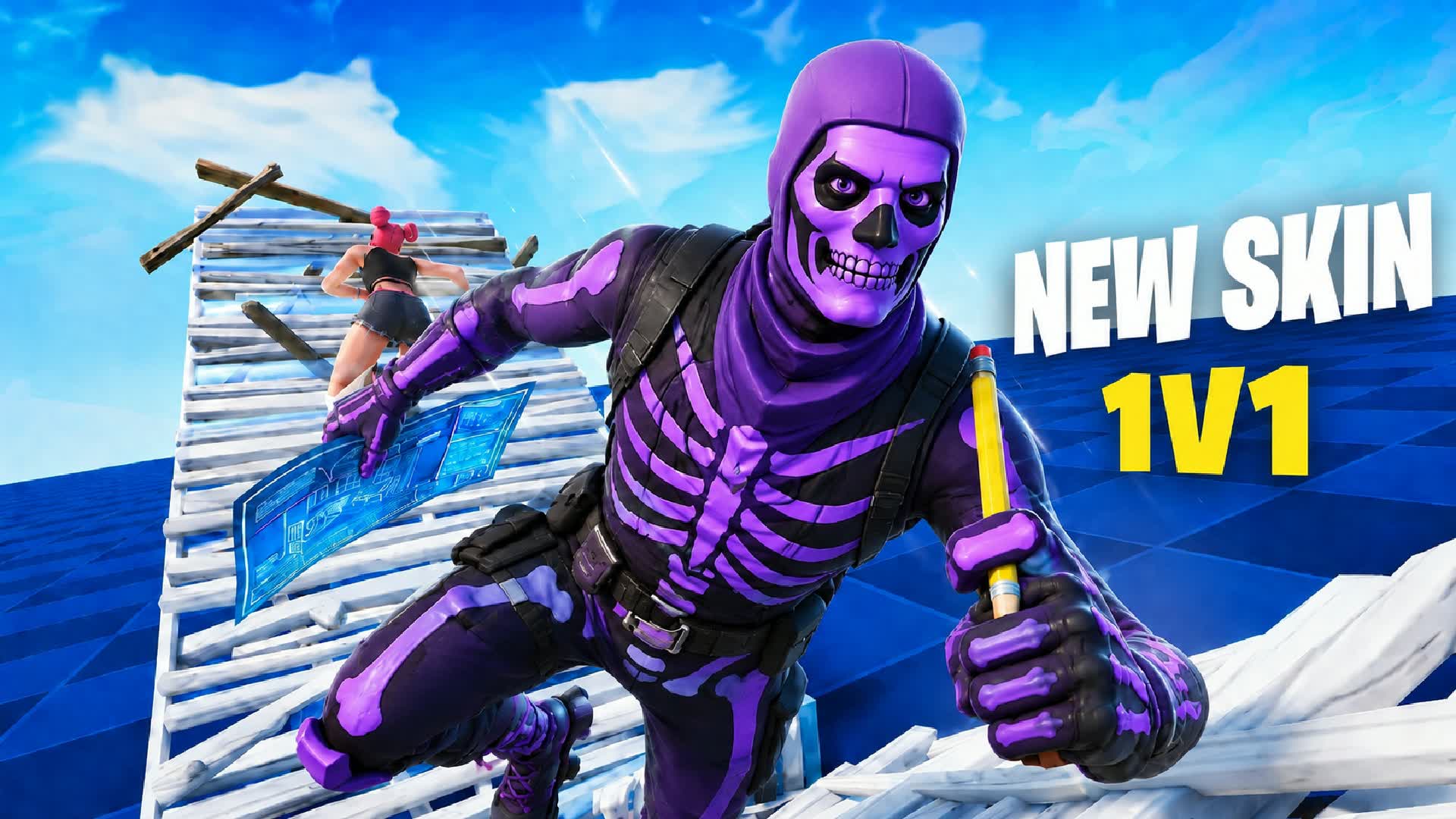 NEW SKIN 1V1 — Fortnite Creative map