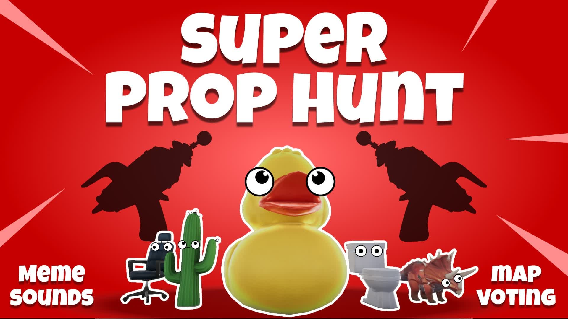 Super Prop Hunt — Fortnite Creative map