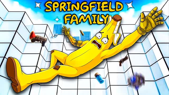 SPRINGFIELD FAMILY 🍌 — Fortnite Creative map