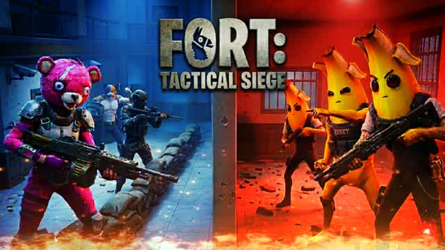 Fort: Tactical siege [2vs2] [1vs1] — Fortnite Creative map