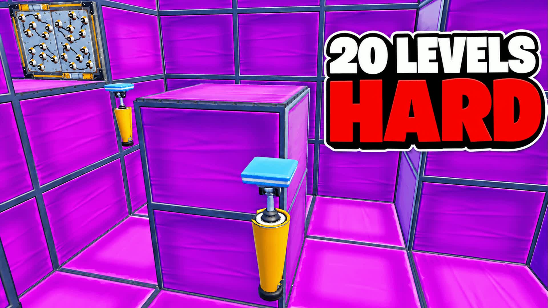 HARD PARKOUR 20 LEVELS باركور صعب — Fortnite Creative map