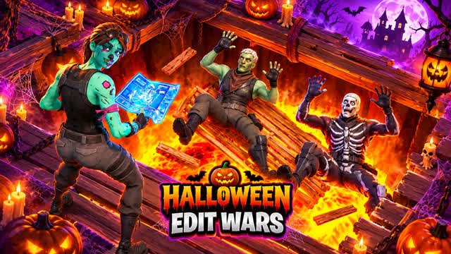 🎃HALLOWEEN EDIT WARS🎃 — Fortnite Creative map