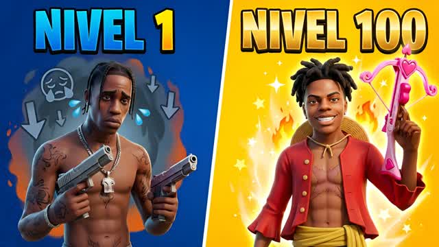 GRWM GUN GAME 💚100HP💚 — Fortnite Creative map cover art