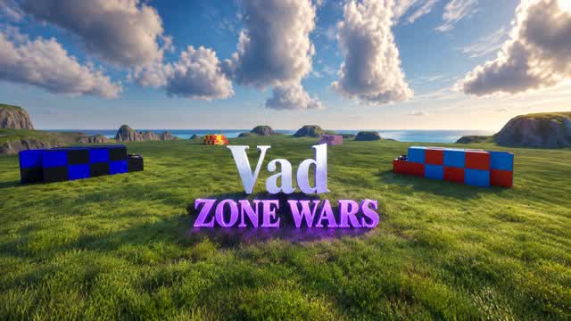 VAD ZONE WARS . — Fortnite Creative map cover art