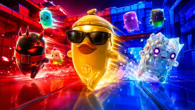 RED VS BLUE EPIC FLASH 🔴🔵 — Fortnite Creative map