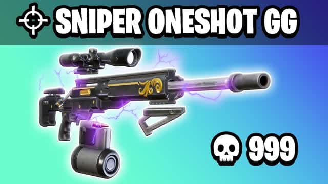 SNIPER ONE SHOT GOGO 🎯 — Fortnite Creative map cover art