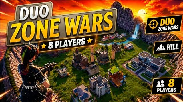 Dou Zone Wars ⛈️ — Fortnite Creative map cover art