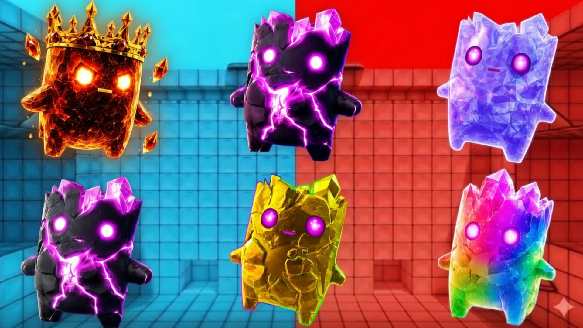 RED VS BLUE🔵🔴 1221241412345432 — Fortnite Creative map