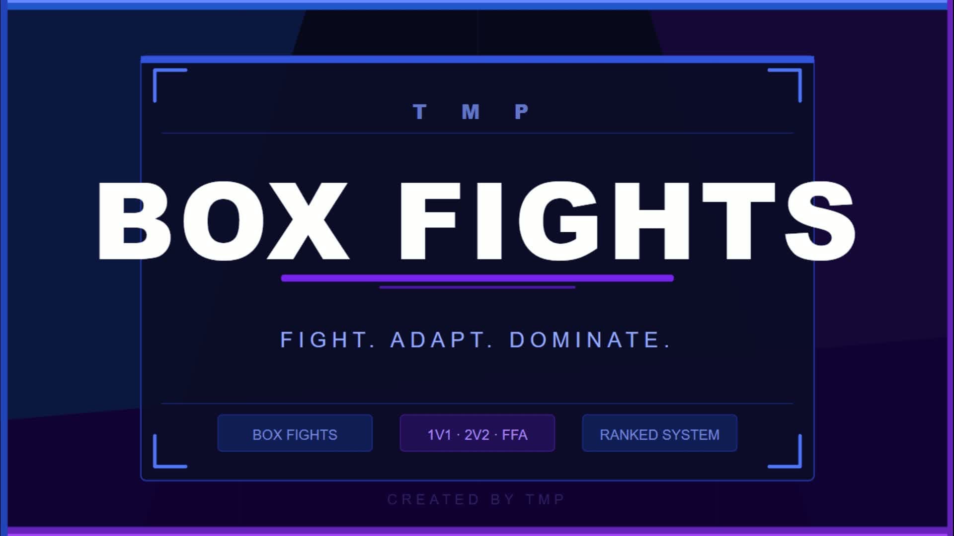 TMP Box Fights — Fortnite Creative map
