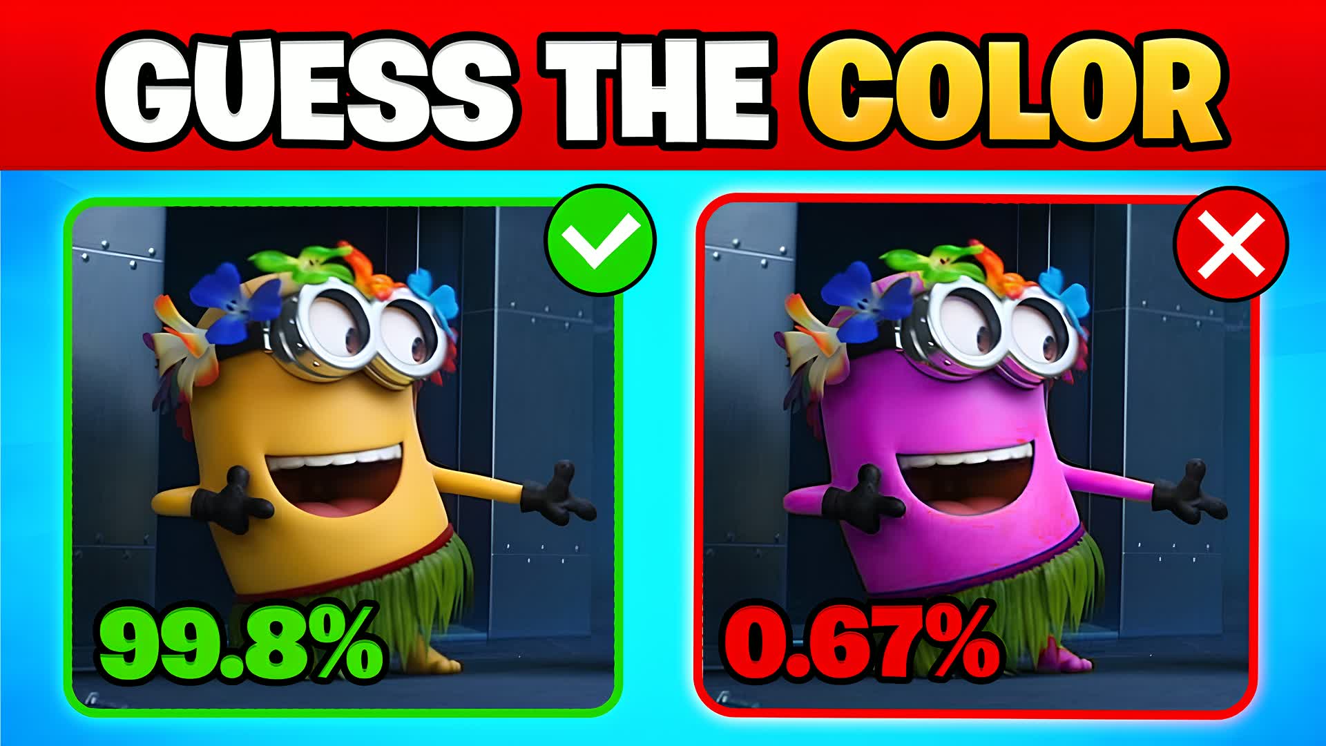 GUESS THE COLOR TO SURVIVE β Fortnite Creative map