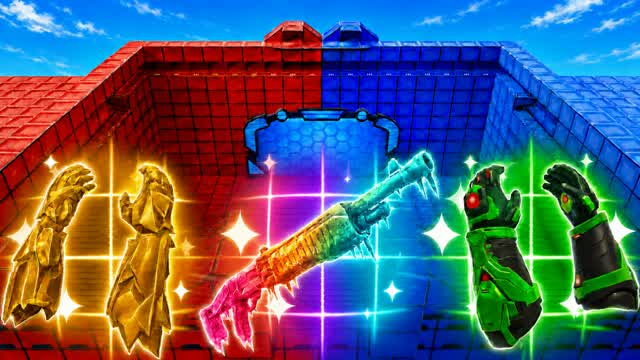 RED VS BLUE 🔴🔵 RVB RVB RVB — Fortnite Creative map cover art